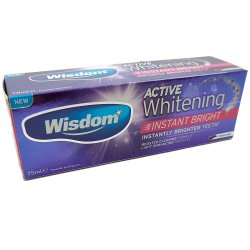 Active Whitening Toothpaste Wisdom Instant Bright