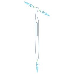 Wisdom InterProximal Interproximal Borstar Handtag + 5 Refill