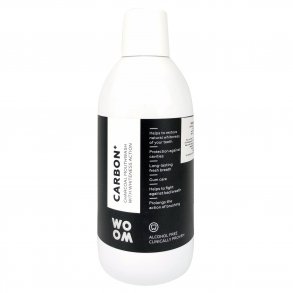 Woom Carbon+ Charcoal Munvatten 500 ml
