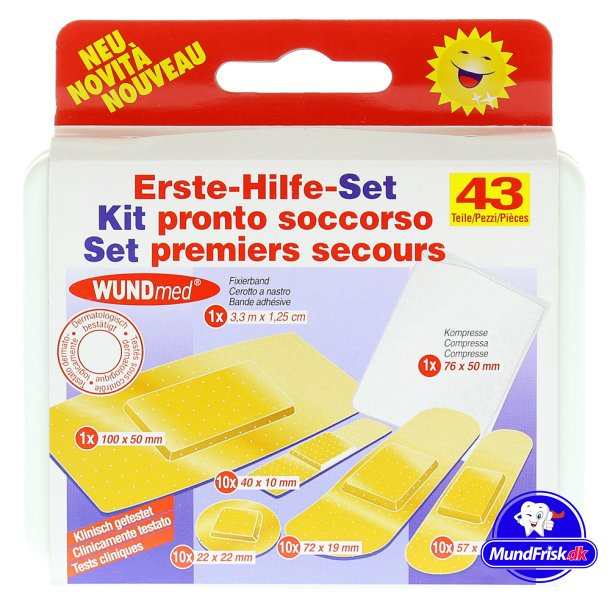 WundMED Erste-Hilfe-Set - 43 Teile