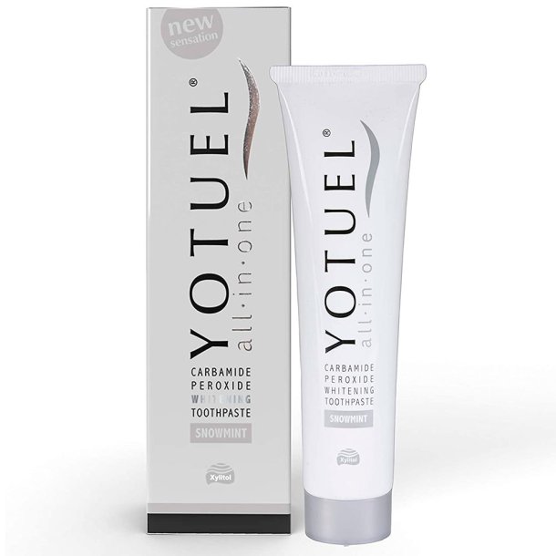 Yotuel Alt-i-ett Snowmint Whitening Tannkrem