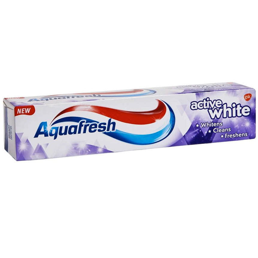 Whitening Zahnpasta Aquafresh Active White 100 ml.