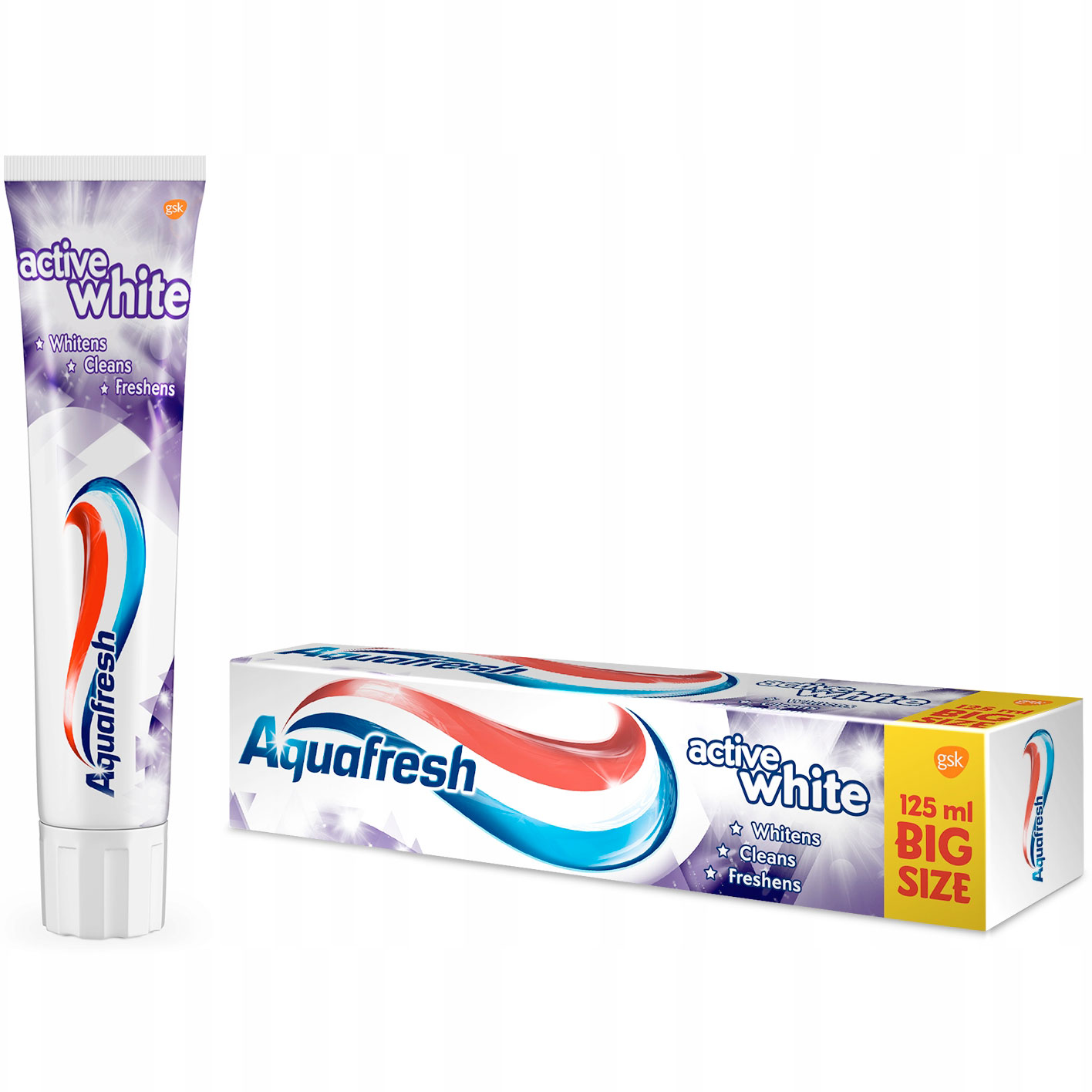 Whitening Tandpasta Aquafresh Active White 125 ml.