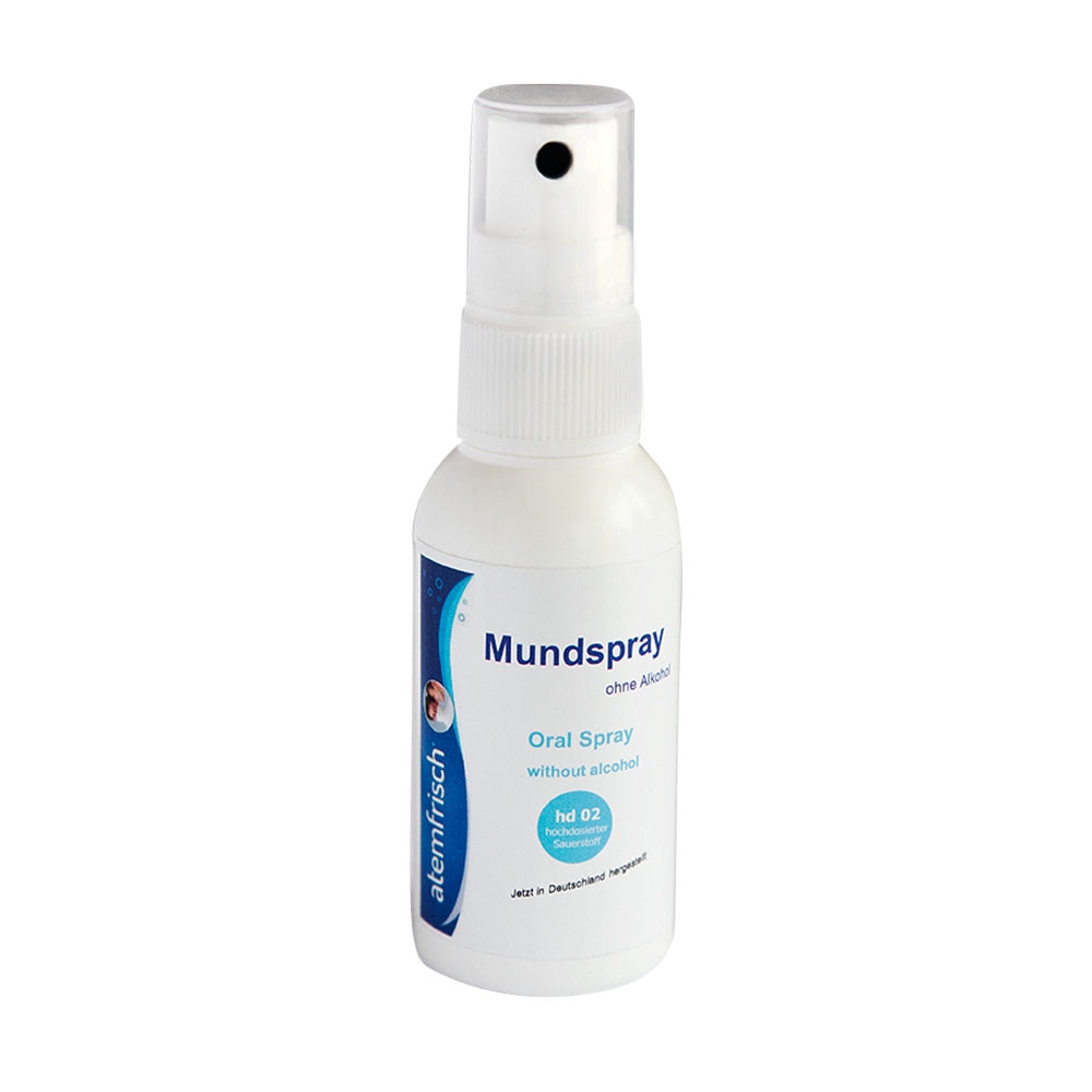 Mundspray Frisk Ånde Atemfrisch Højdosis Oxygen 50 ml