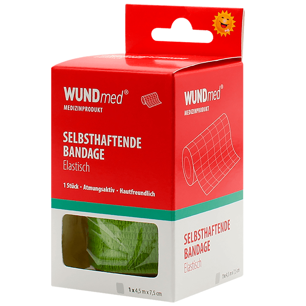 WundMED Selbsthaftender Verband 7,5 cm x 4,5 Meter