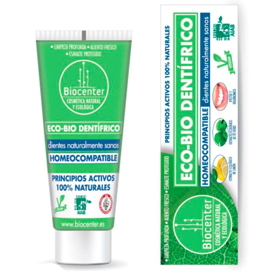 Bio-Zahnpasta Biocenter Xylitol Eco -Bio Homöopathisch