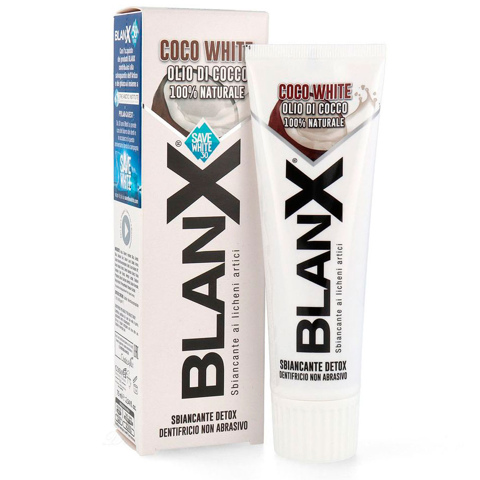 Zahnaufhellende Zahnpasta BlanX Coco White 75 ml