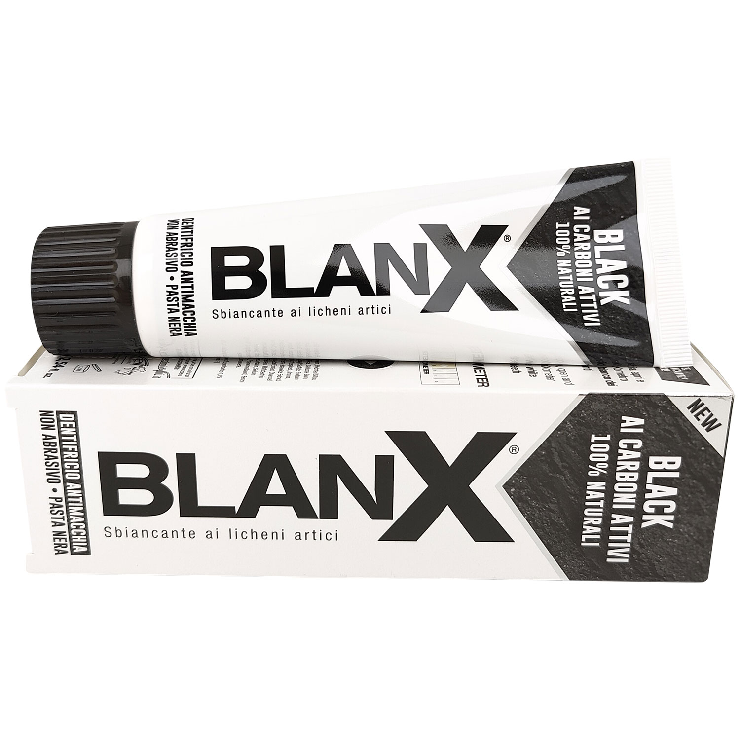 Zahnaufhellende Zahnpasta BlanX Black Charcoal 75 ml