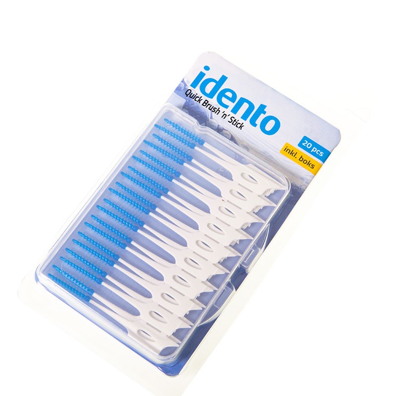 Idento Quick Brush ́n ́ Sticks Børster til mellemrum 30 stk.