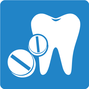 Farvetabletter til test af plak