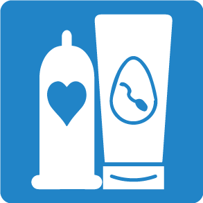 Kondomer og glidecreme