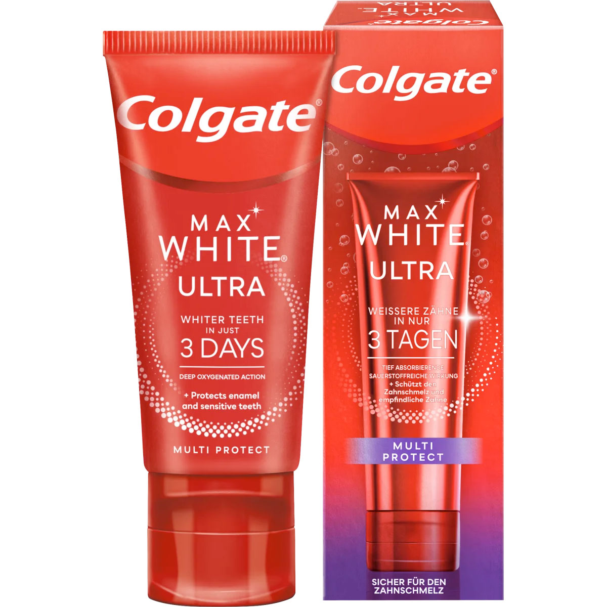 Colgate Tooth Whitening Zahnpasta Max White Ultra Multi Protect