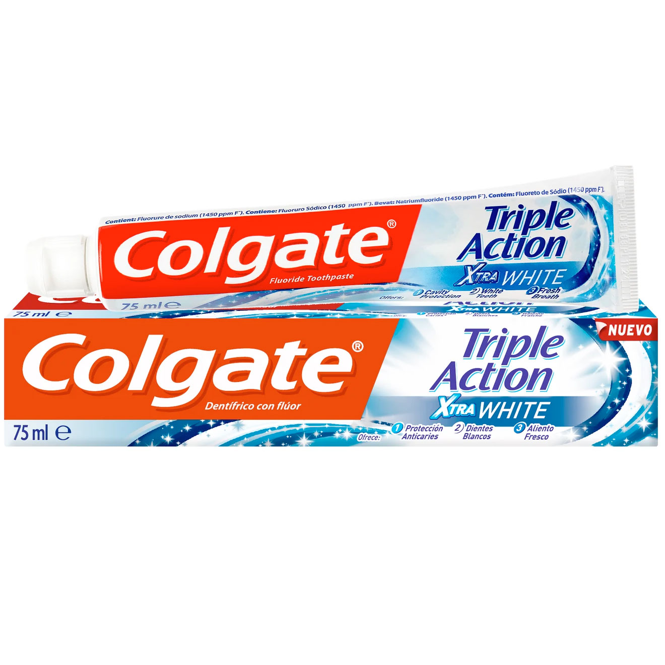 Colgate Tandpasta Triple Action Xtra White 75 ml