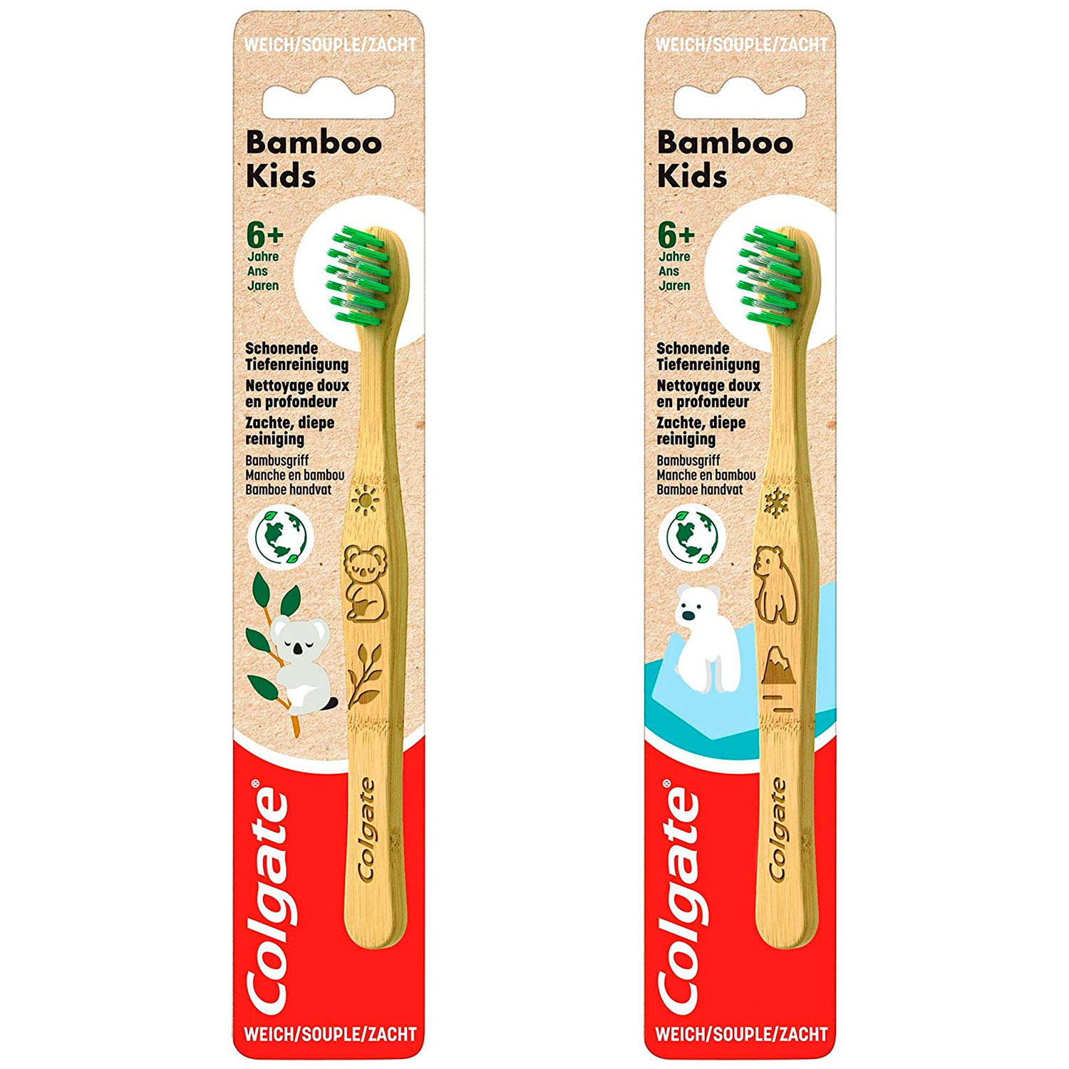 Colgate Bamboo Kids Zahnbürste für Kinder