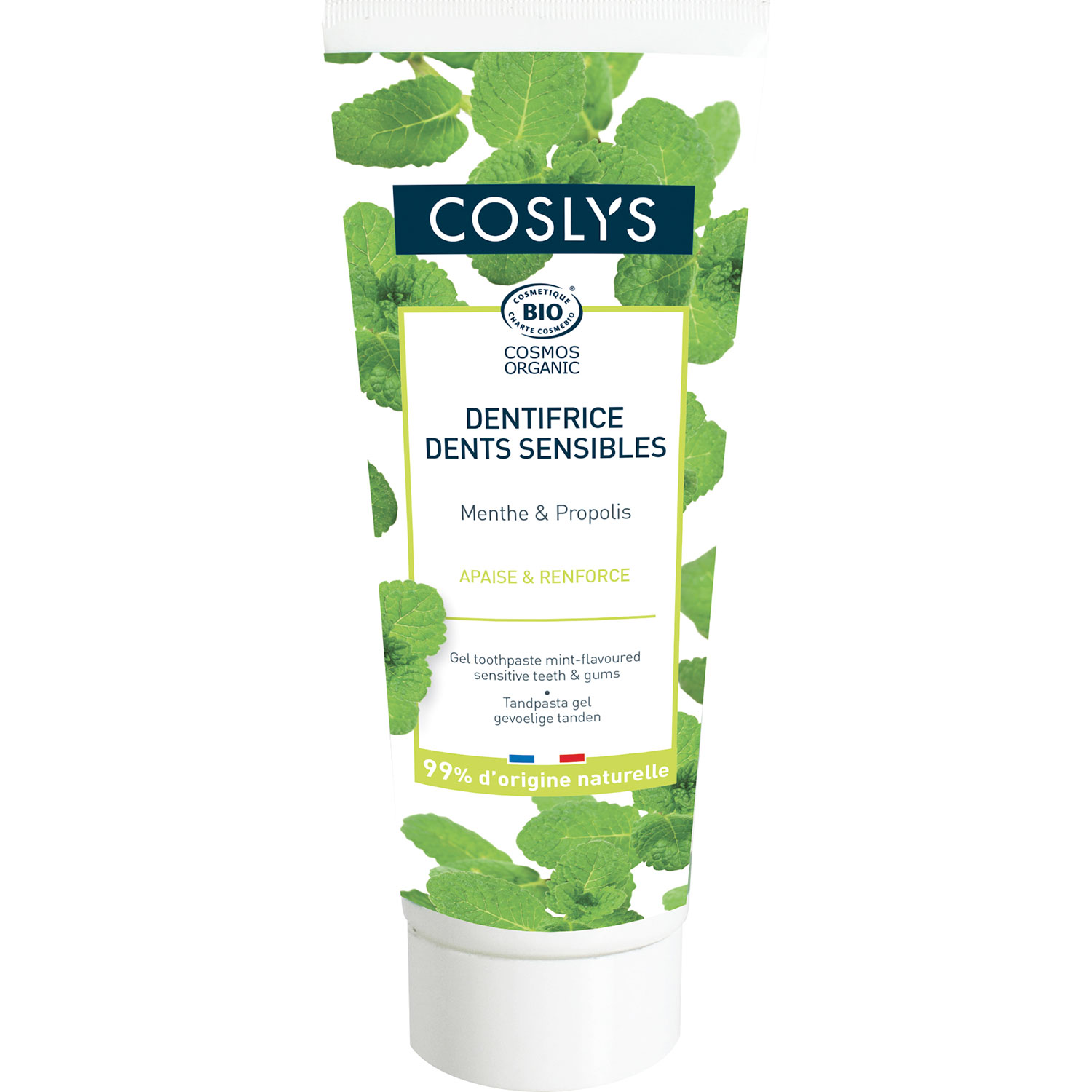 Bio-Zahnpasta Coslys Sensitive Teeth 75 ml.