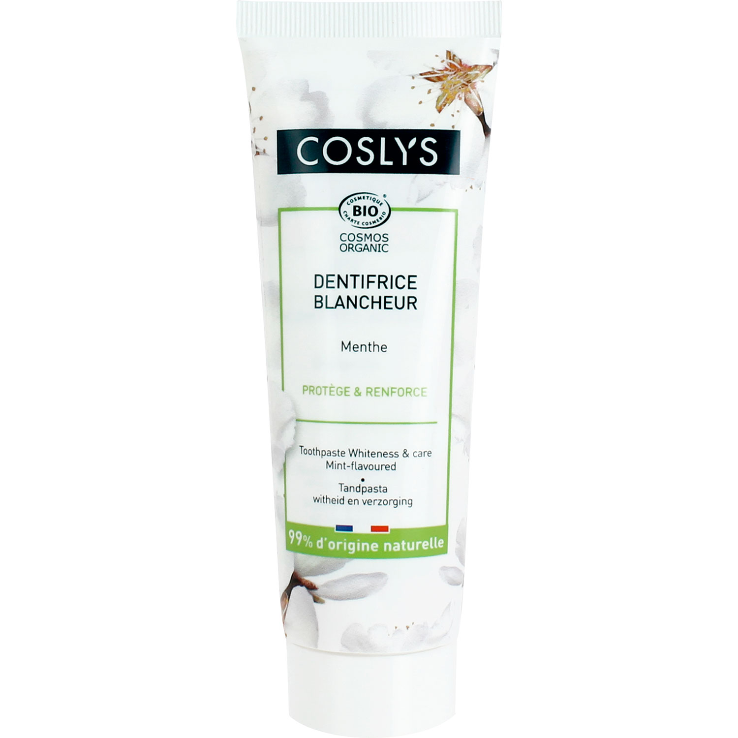 Bio-Zahnpasta Coslys Whitening Mint 100 gr.