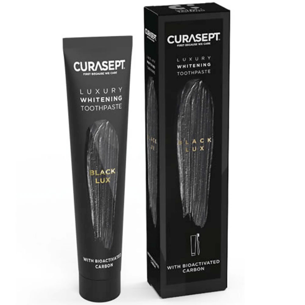 Tandblegning Tandpasta Curasept Luxury Black 75 ml - Tandblegnings tandpasta