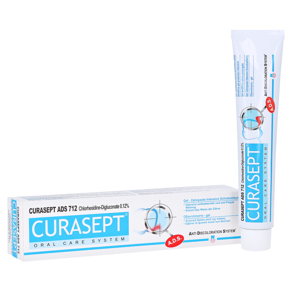 Curasept Chlorhexidin Zahnpasta 0,12 % CHX ADS 712 75 ml