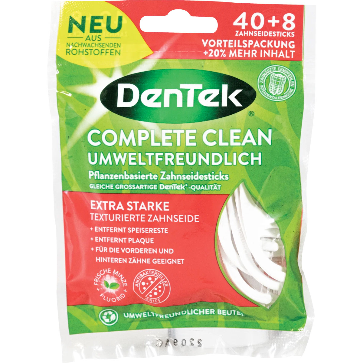 Umweltfreundliche Zahnseidenhalter DenTek Complete Clean