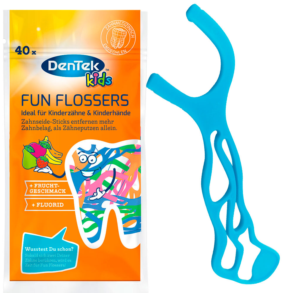 Flossers für Kinder Dentek Kids Fun Flossers 40 Stk.