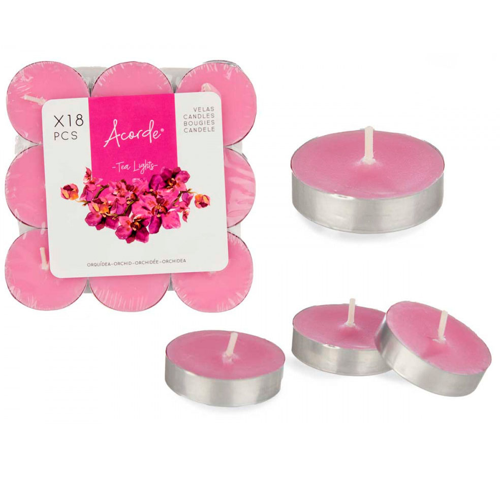 Duftlys 18 stk. Fyrfads Acorde Orchide