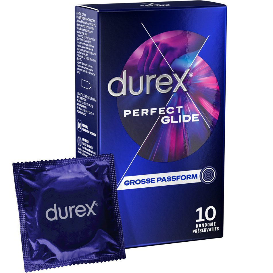 Durex Kondomer Perfect Glide 10 stk.