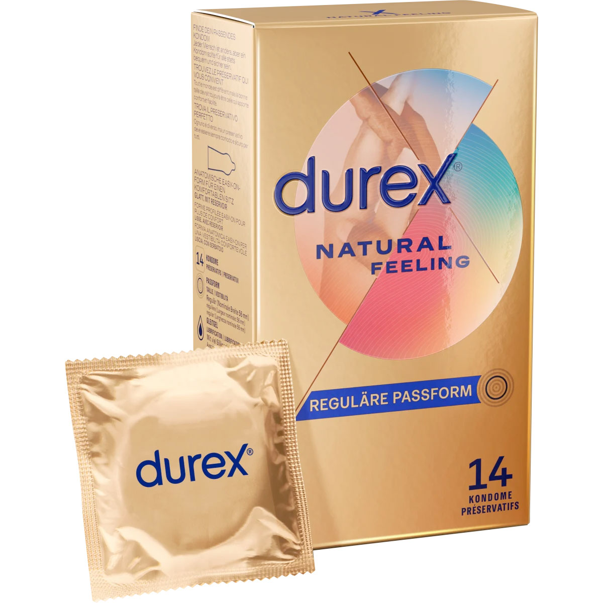 Durex Kondomer Real Feel 14 stk. Ultratynde