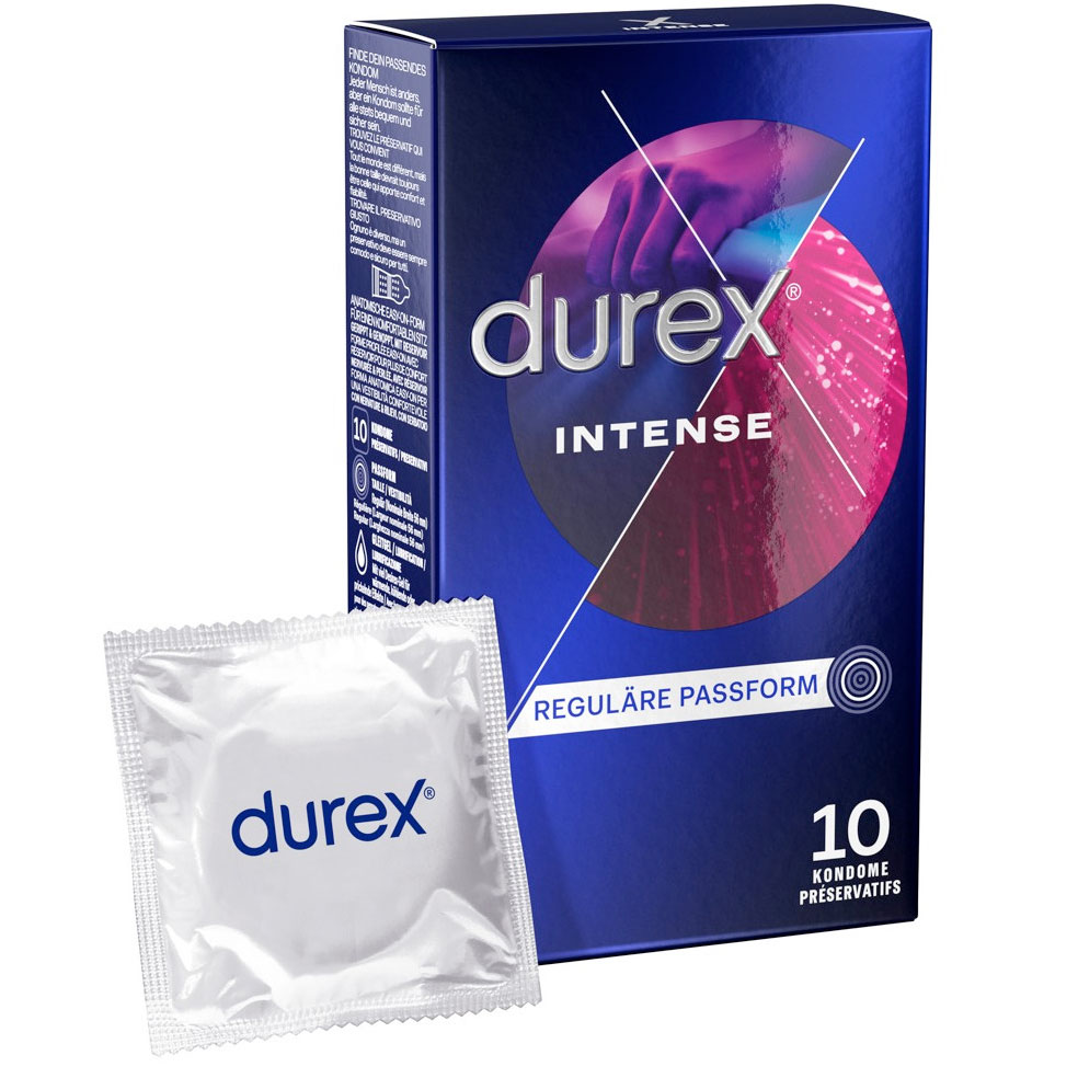 Durex Kondomer Intense Orgasmic 10 stk.