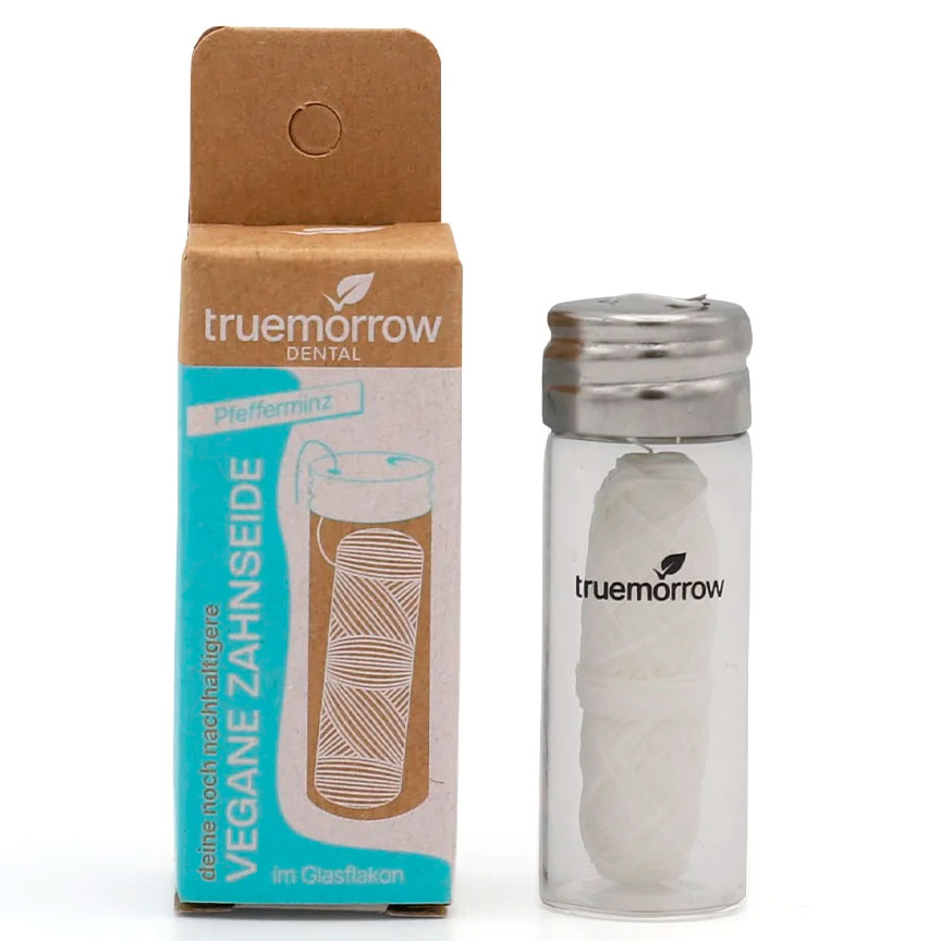 Bæredygtig Tandtråd Truemorrow Glas-dispenser
