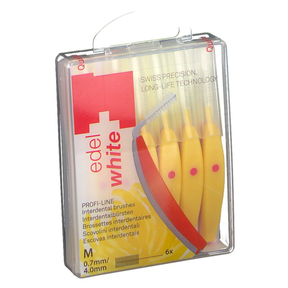 Edel+White Zwischenraumbürsten EasyFlex M 0,70 mm GELB