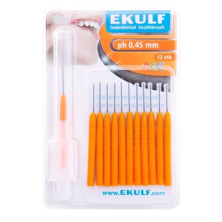 Ekulf ph Gap Bürsten 0,45 mm ORANGE