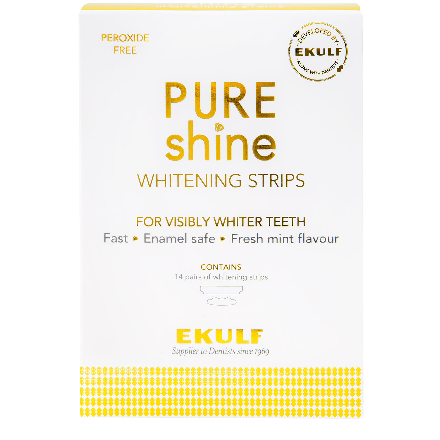 PURE Shine Whitening Strips für 14 Tage