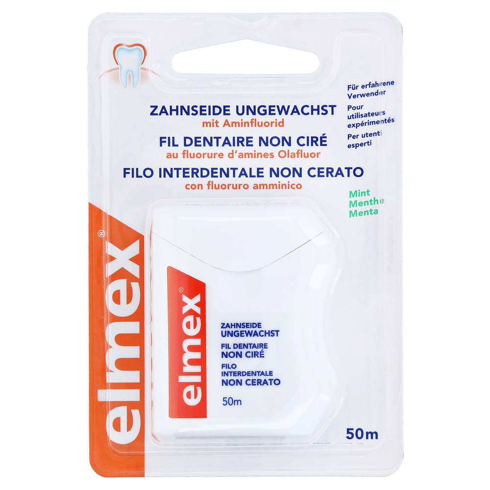 Elmex Zahnseide, Aminfluorid Floss ungewachste Dental