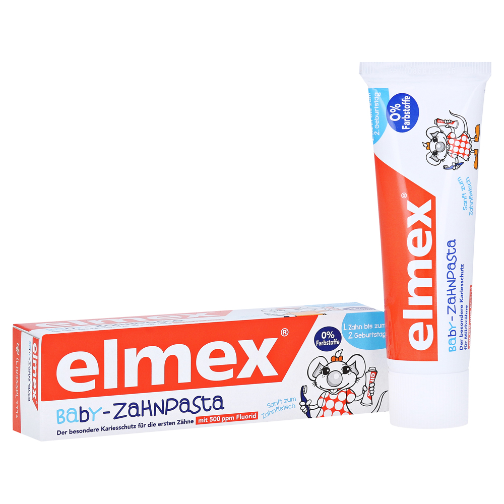 Elmex Babyzahnpasta für Kinder von 0 bis 2 Jahren