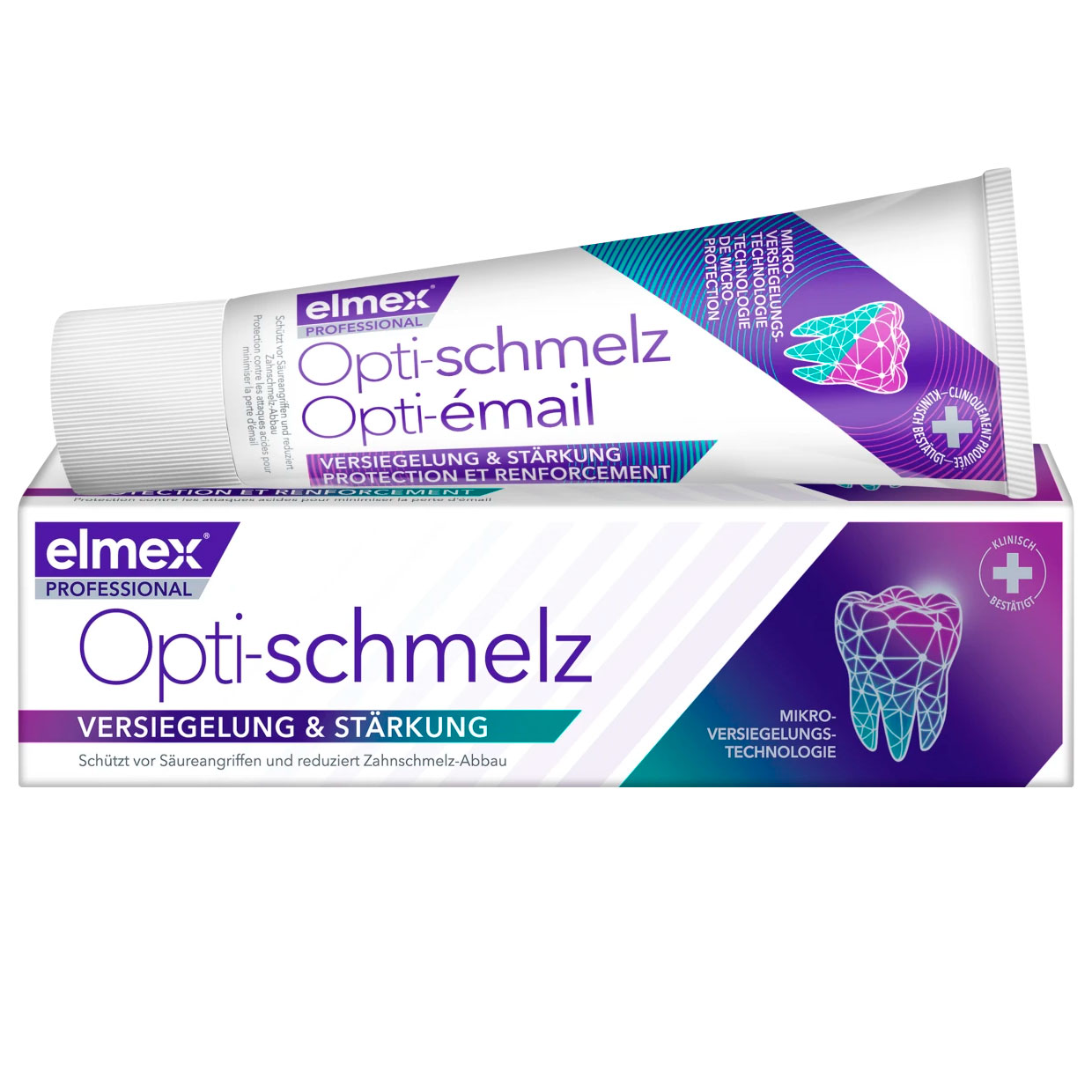 Elmex Opti-schmelz Professionelle versiegelnde und stärkende Zahnpasta