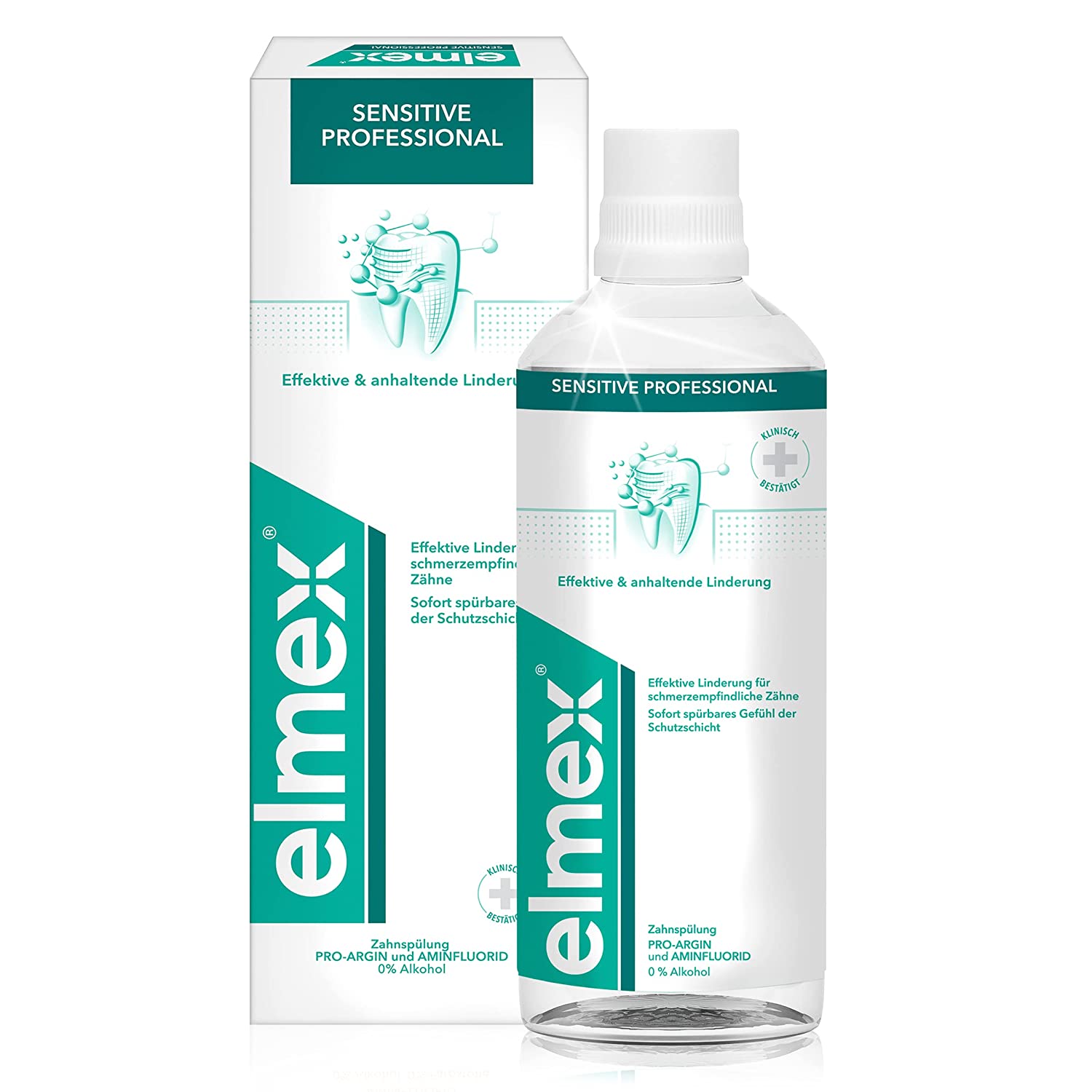 Elmex Mundwasser Sensitive Professional Pro -Argin 400 ml