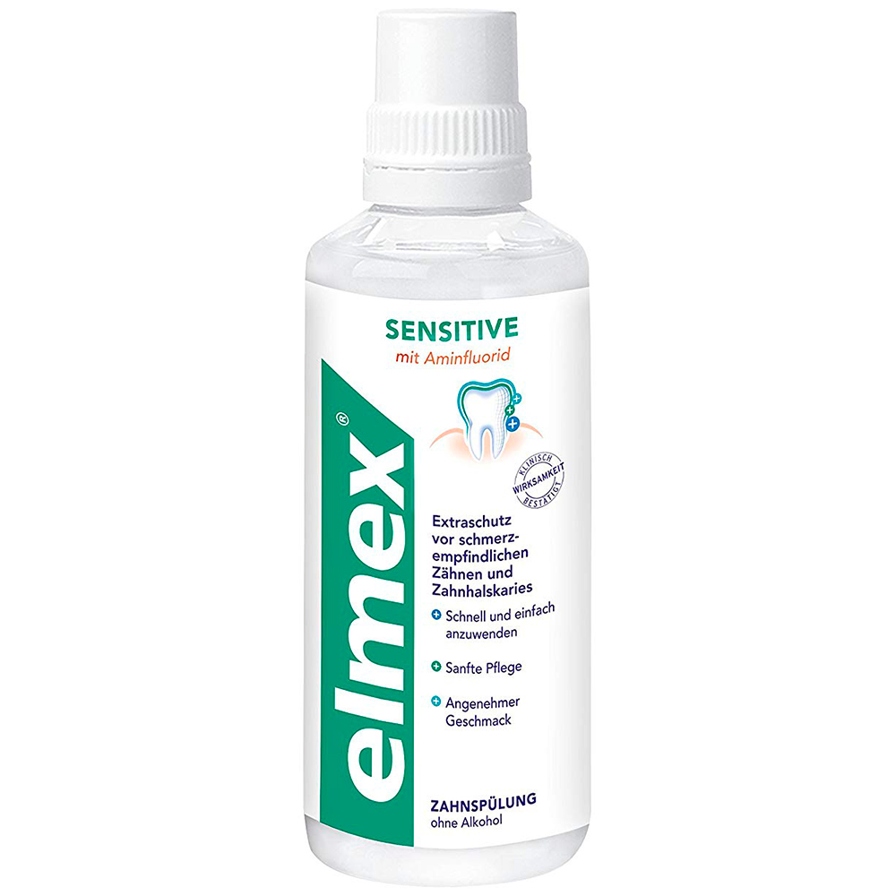 Elmex Sensitive Mundwasser Aminfluorid 400 ml