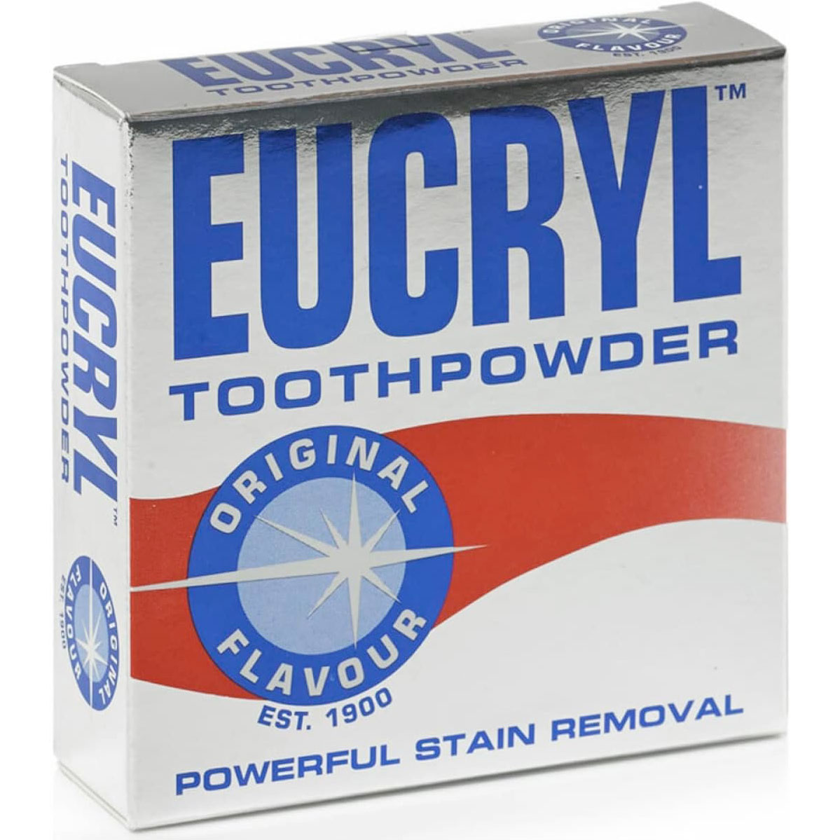 Eucryl Zahnpastapulver Original rotes Zahnpulver 50g