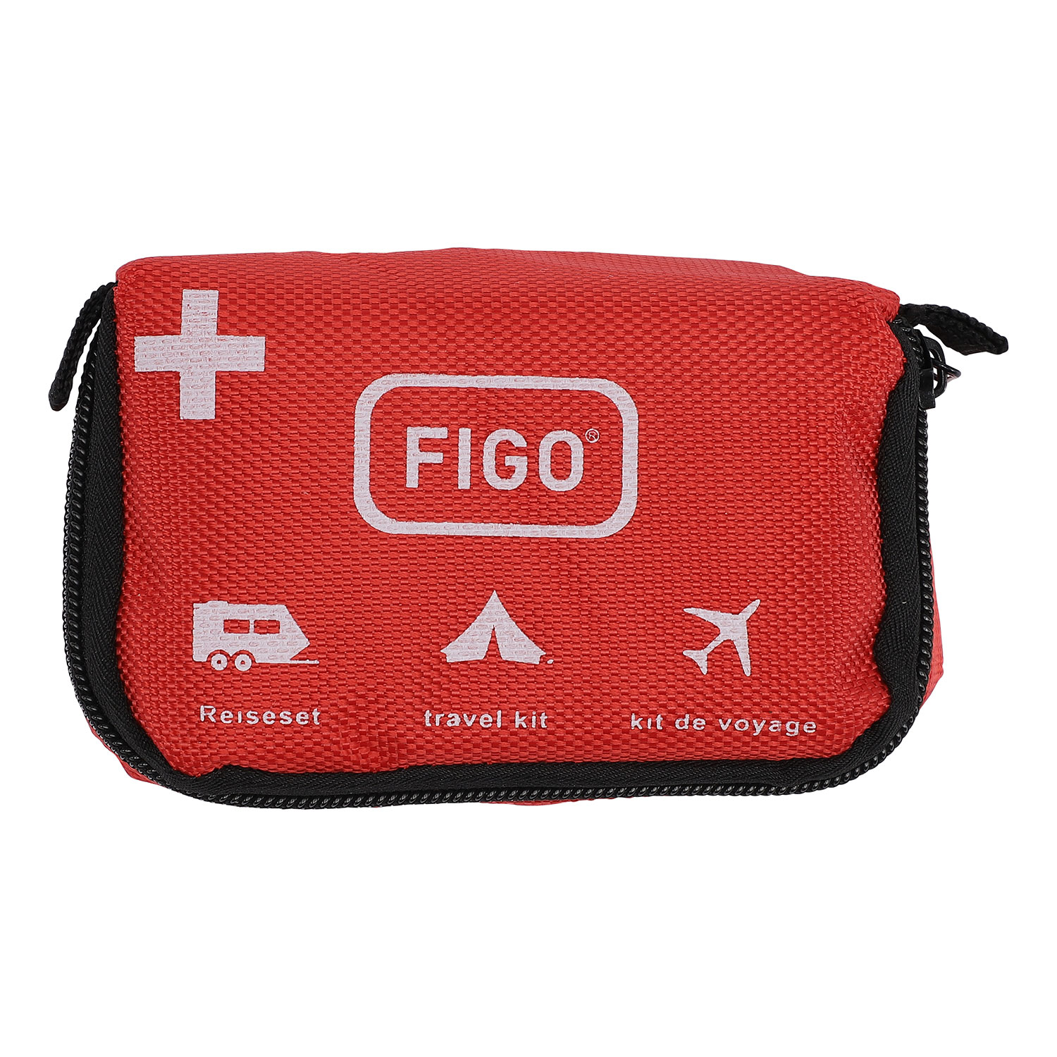 Figo Erste-Hilfe-Set Reiseset Kleine Tasche mit 39 Teilen