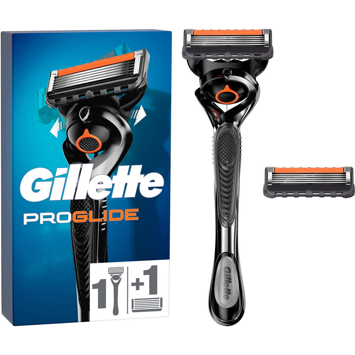 Gillette ProGlide Flexball Barberskraber + Ekstra Barberblad