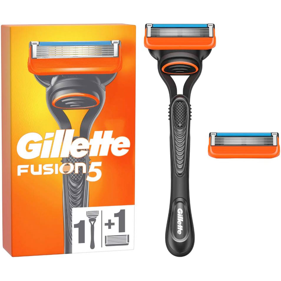 Gillette Fusion5 Barberskraber + Ekstra Barberblad