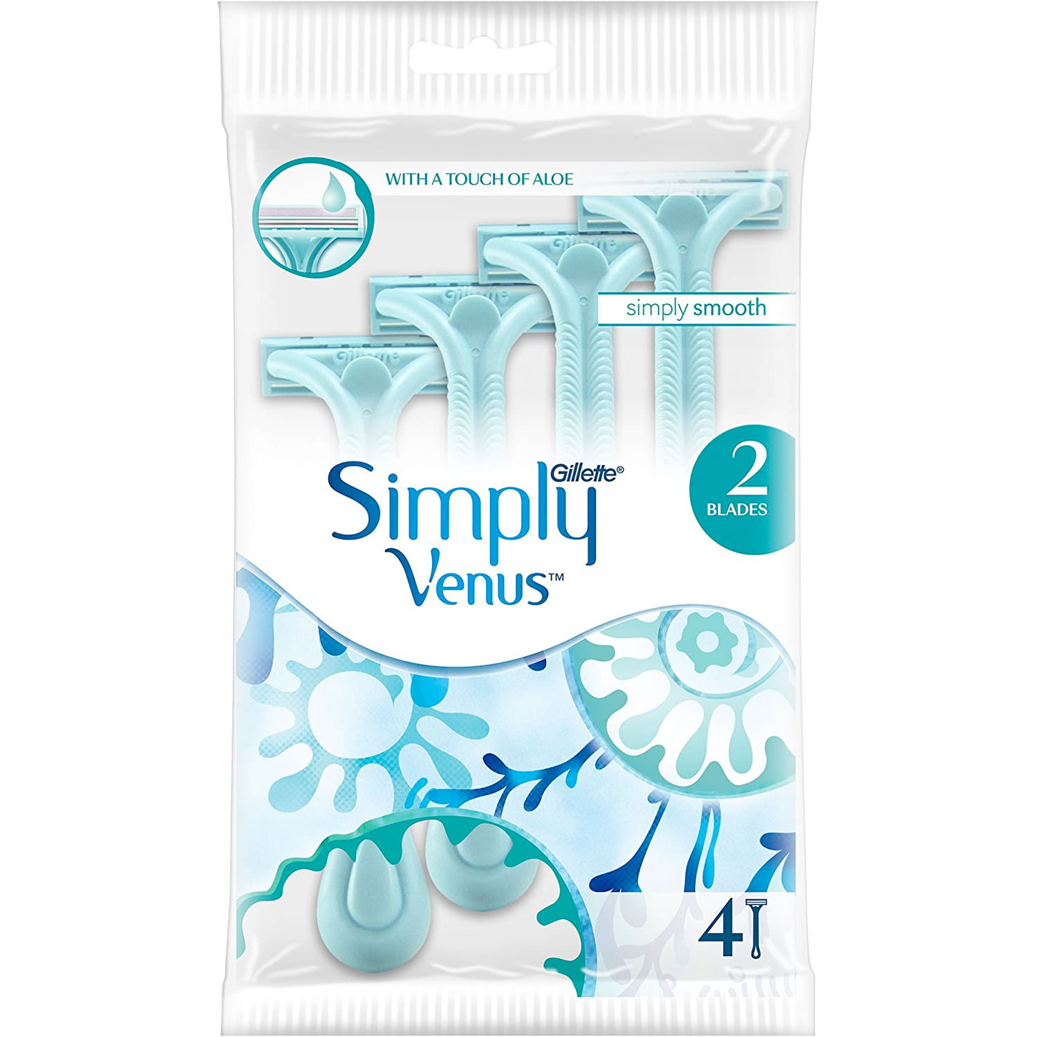 Gillette Einwegschaber Simply Venus 4er-Pack.
