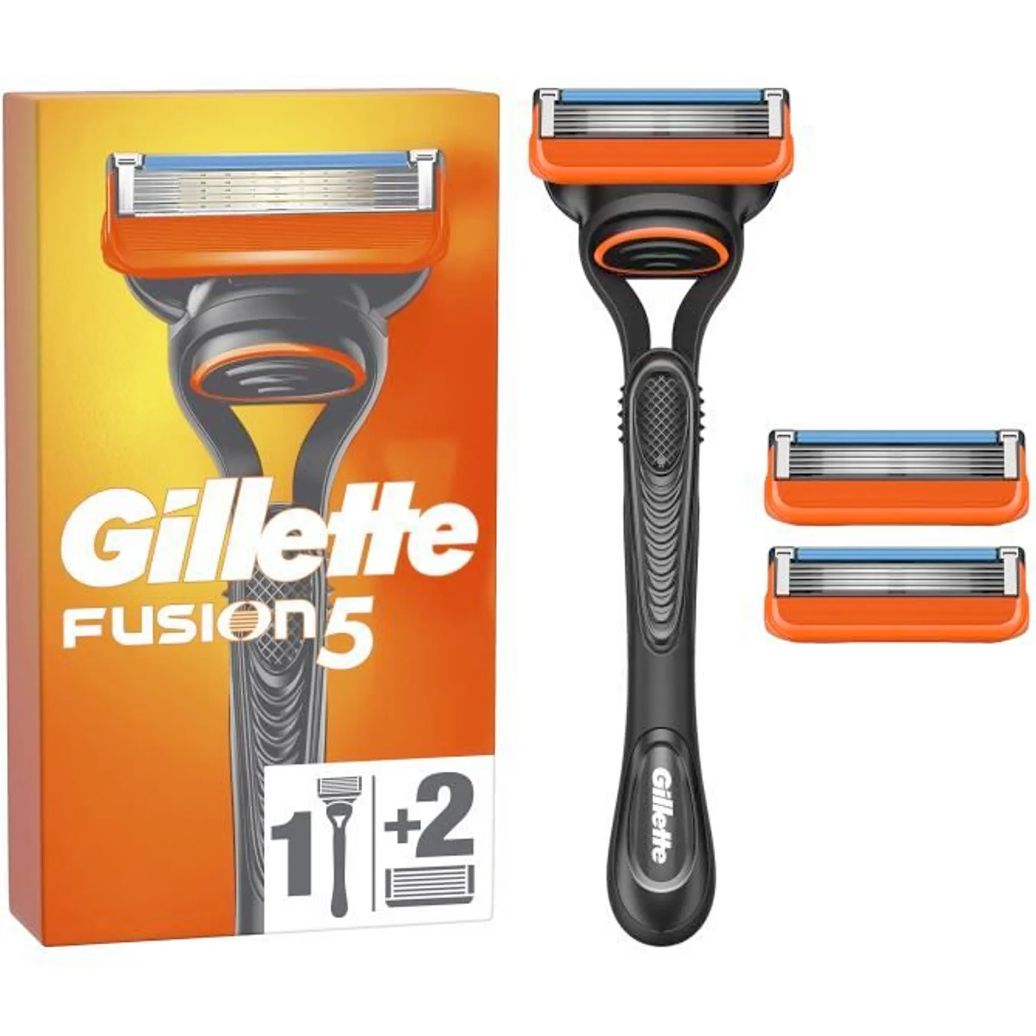 Gillette Fusion5 Barberskraber + 3 stk. Barberblade