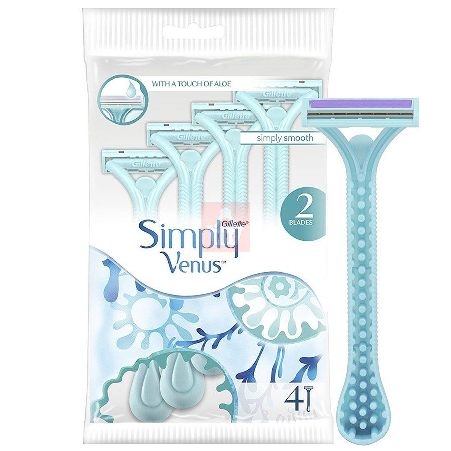 Gillette Simply Venus 4er-Pack. Einwegschaber