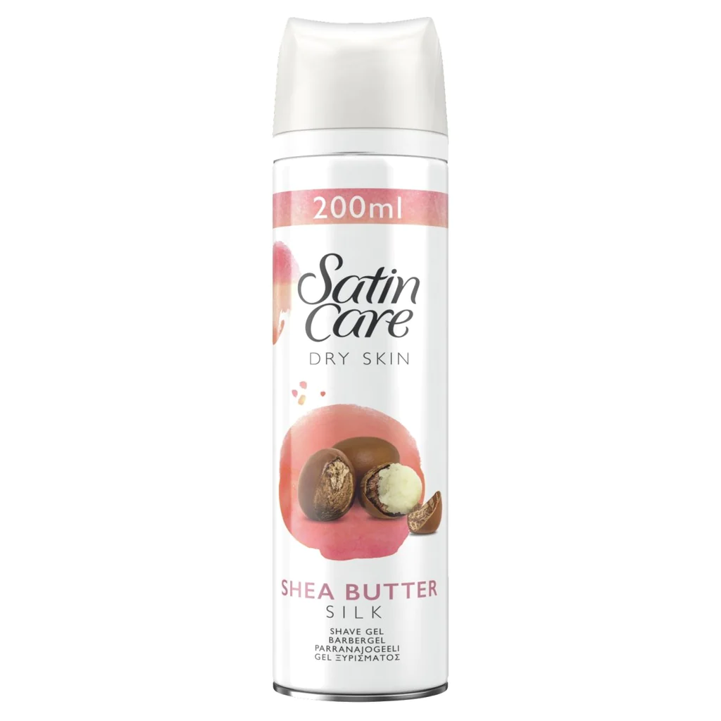 Gillette Satin Care Dry Skin Shea Butter Bar Gel