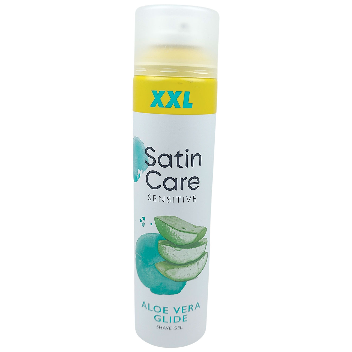 Gillette Satin Care Sensitive Barbergel Aloe Vera XXL 240 ml.