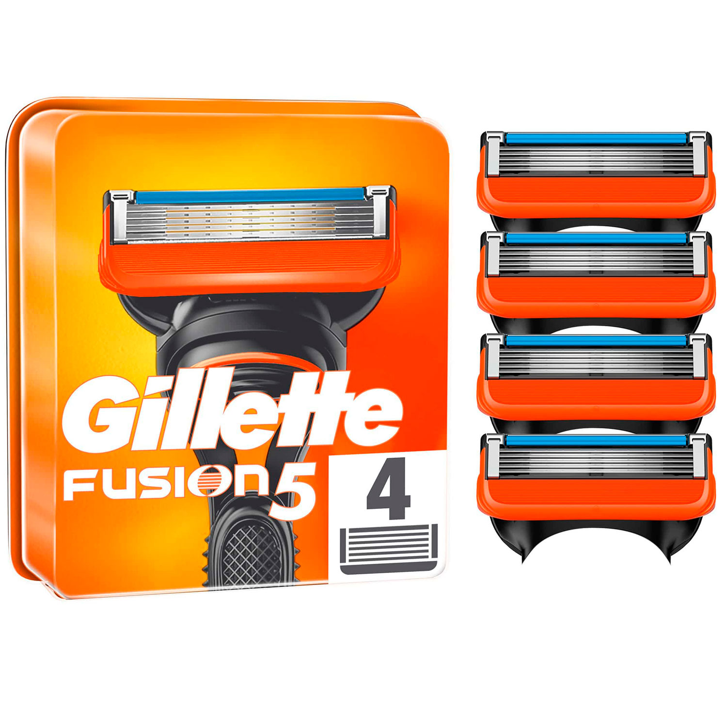 Gillette Rasierklingen Fusion5 4er-Pack.
