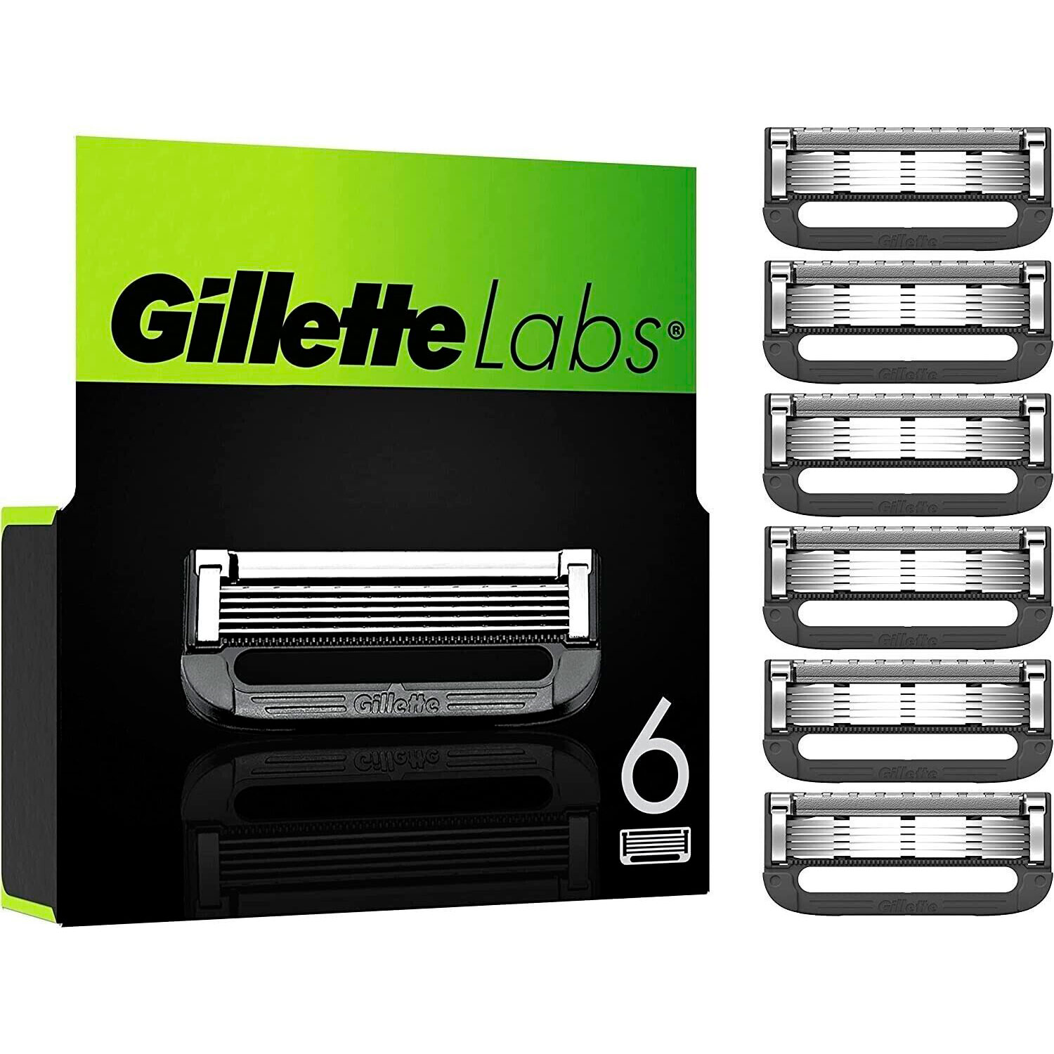 GilletteLabs Barberblade 6-pk.