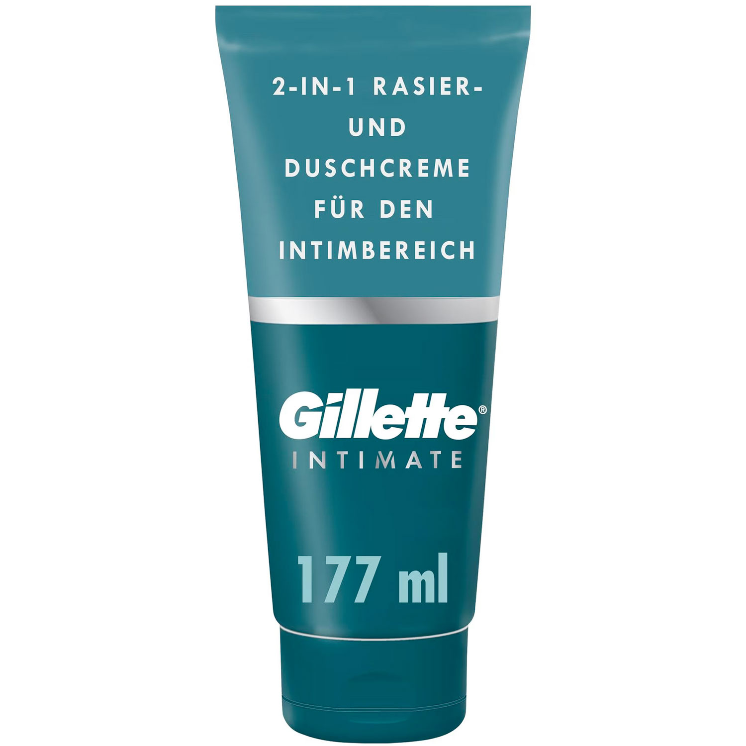 Gillette Intimate 2-in-1 Reinigungs- und Rasiercreme 177 ml.