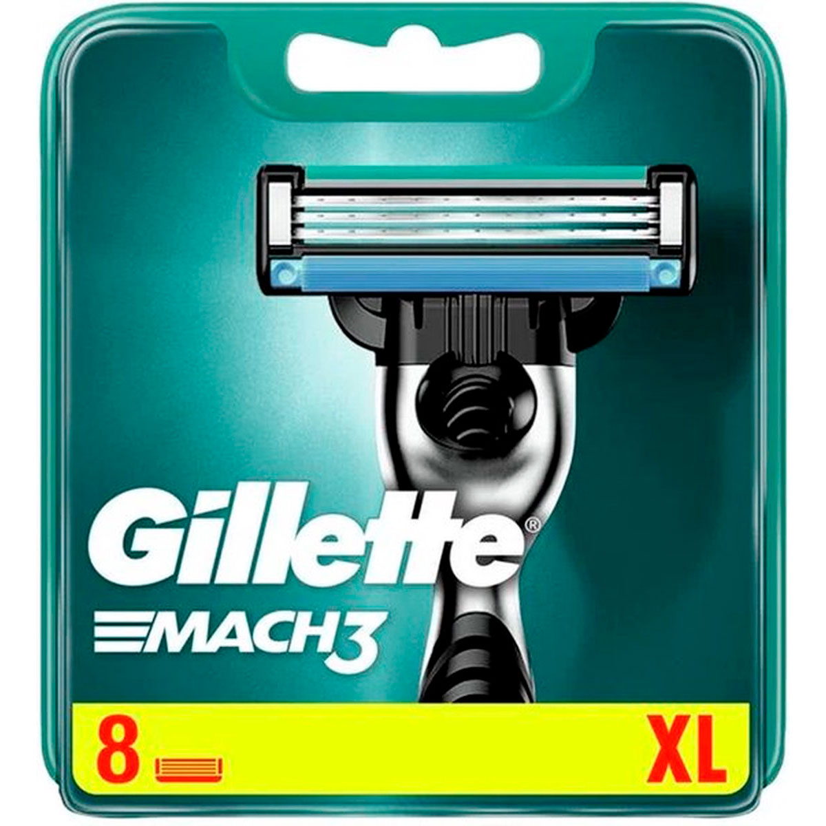 Gillette Mach3 8er-Pack. Rasierklingen